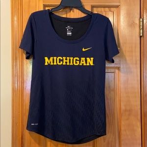 Women’s Michigan Dri-Fit Nike T-Shirt